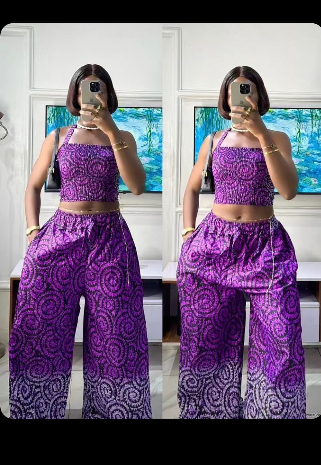 Smokey Ankara two piece
